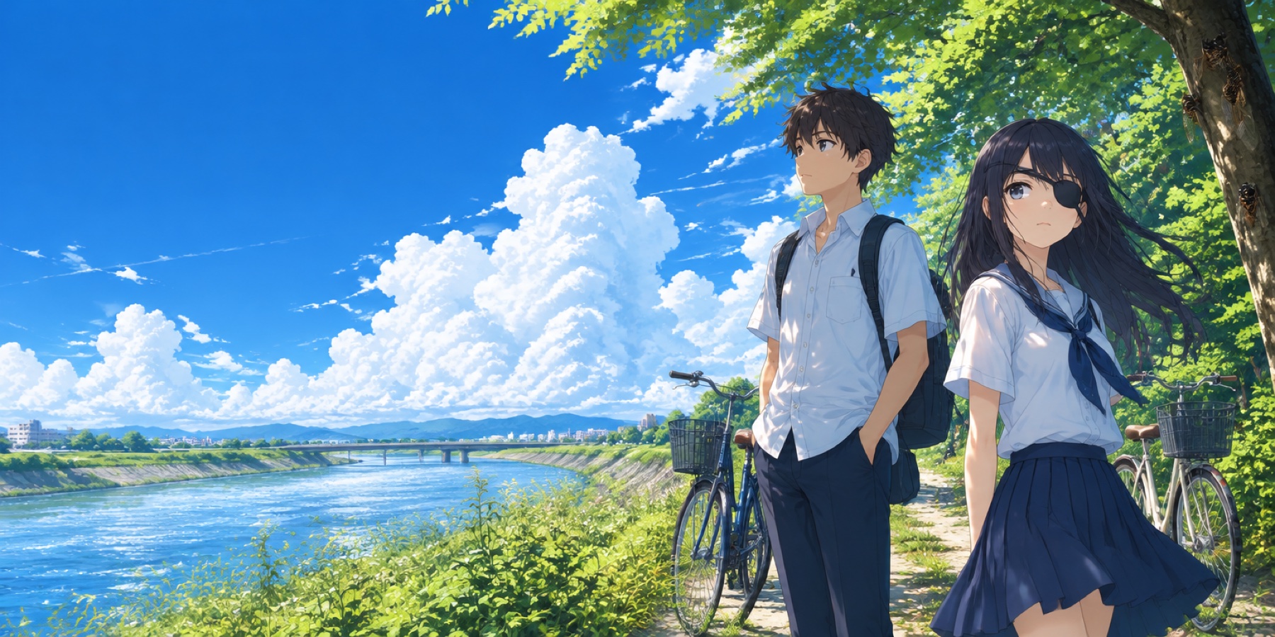 Key art for Summer Vacation of the Dark Flame Master